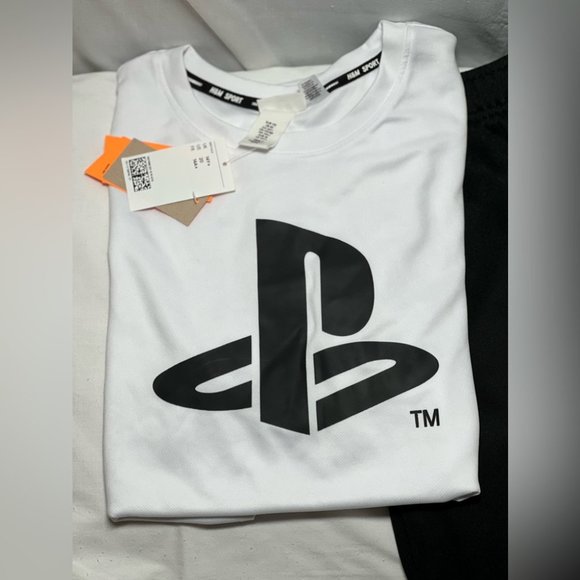 Boys H&M PlayStation Track Pants and Matching top. Top NWT. - Picture 2 of 3